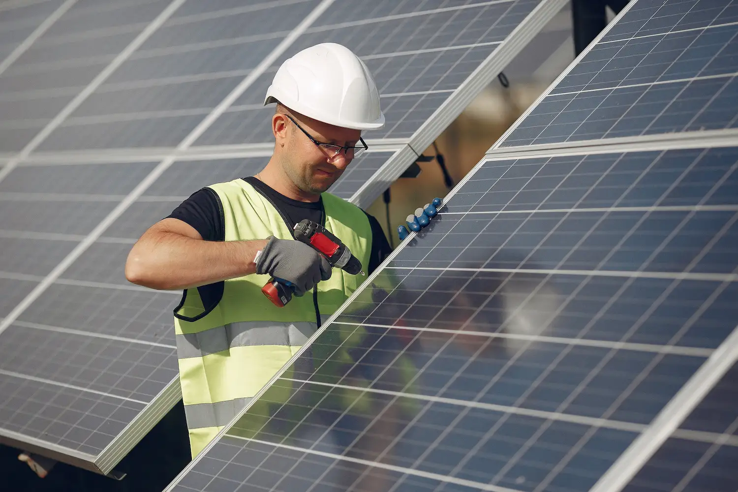 Solar installation process